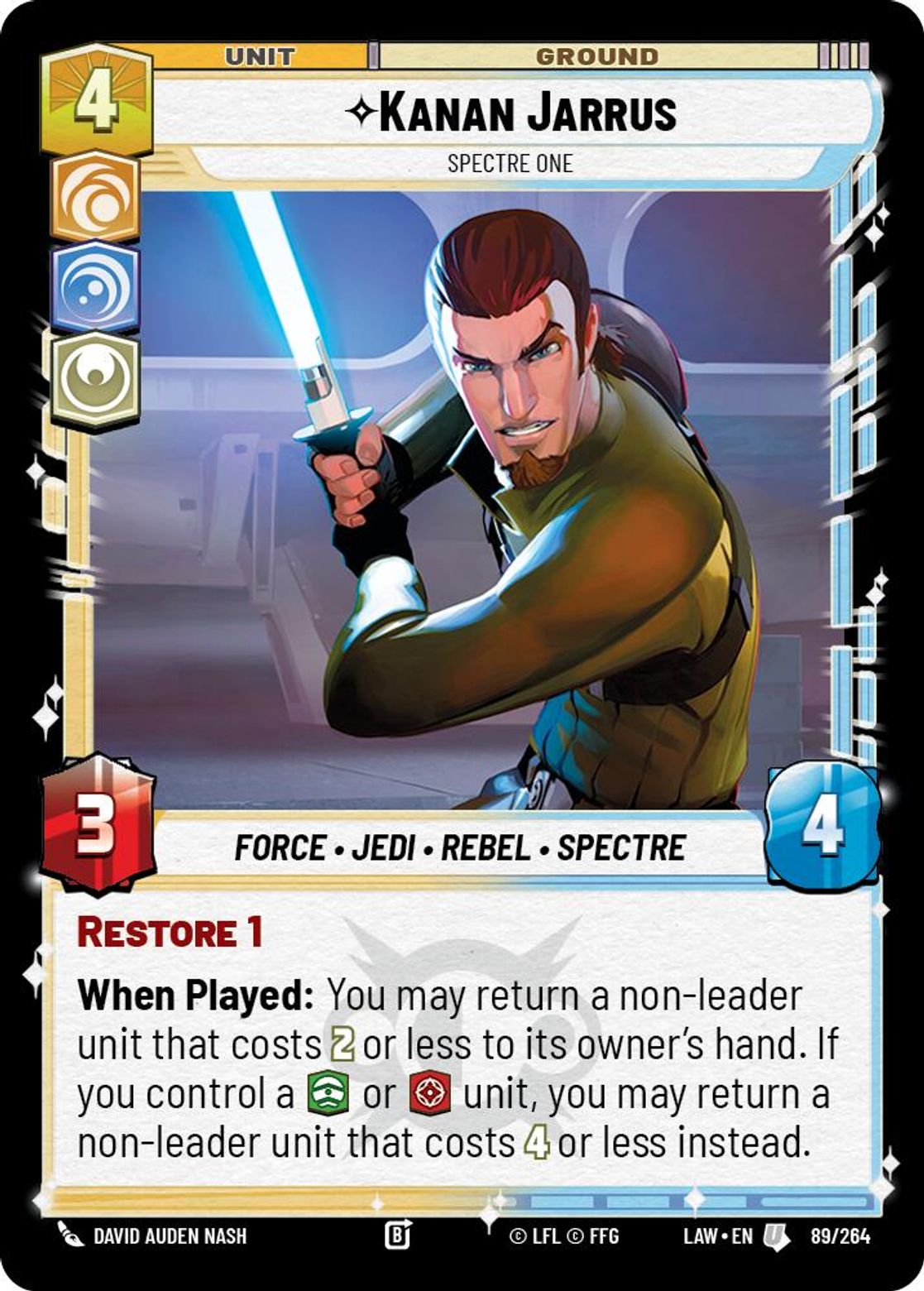 Kanan Jarrus — Spectre One #089/264 from A Lawless Time