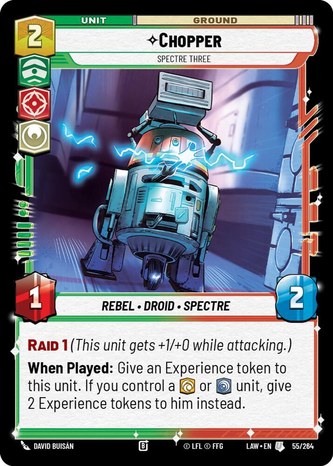 Chopper — Spectre Three #055/264 from A Lawless Time
