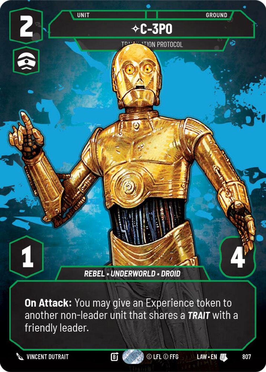 C-3P0 — Translation Protocol #807/264 from A Lawless Time