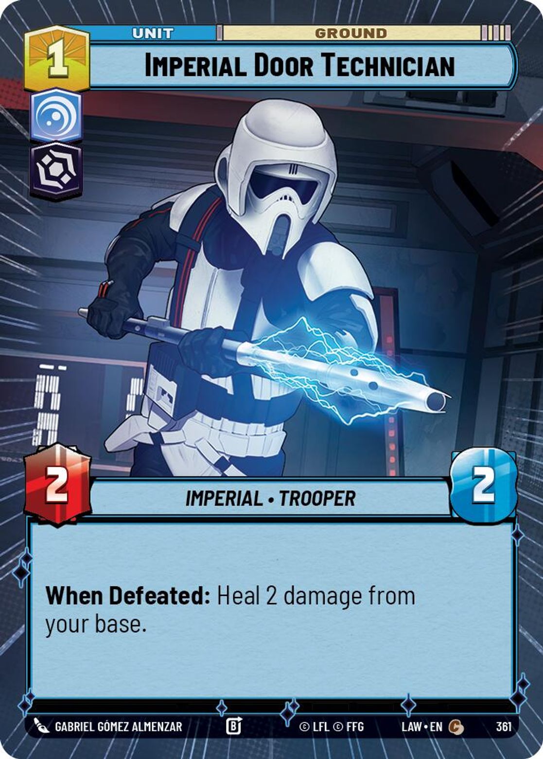 Imperial Door Technician #361/264 from A Lawless Time