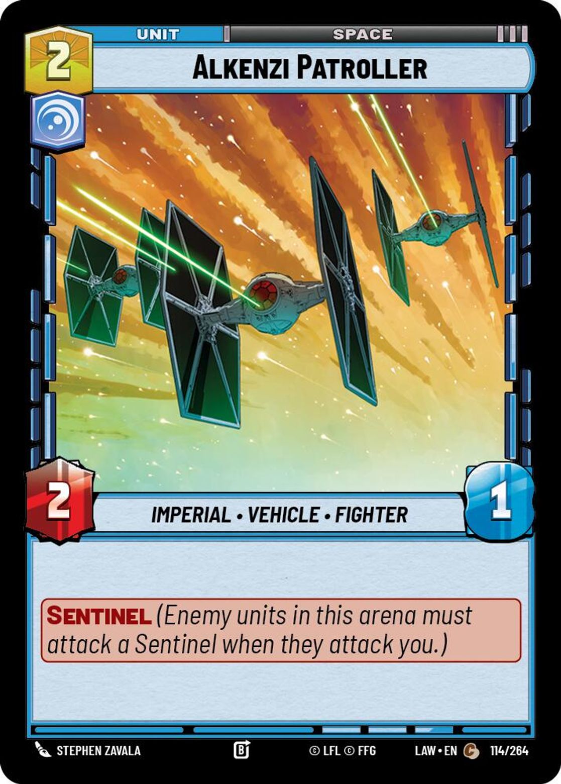 Alkenzi Patroller #114/264 from A Lawless Time