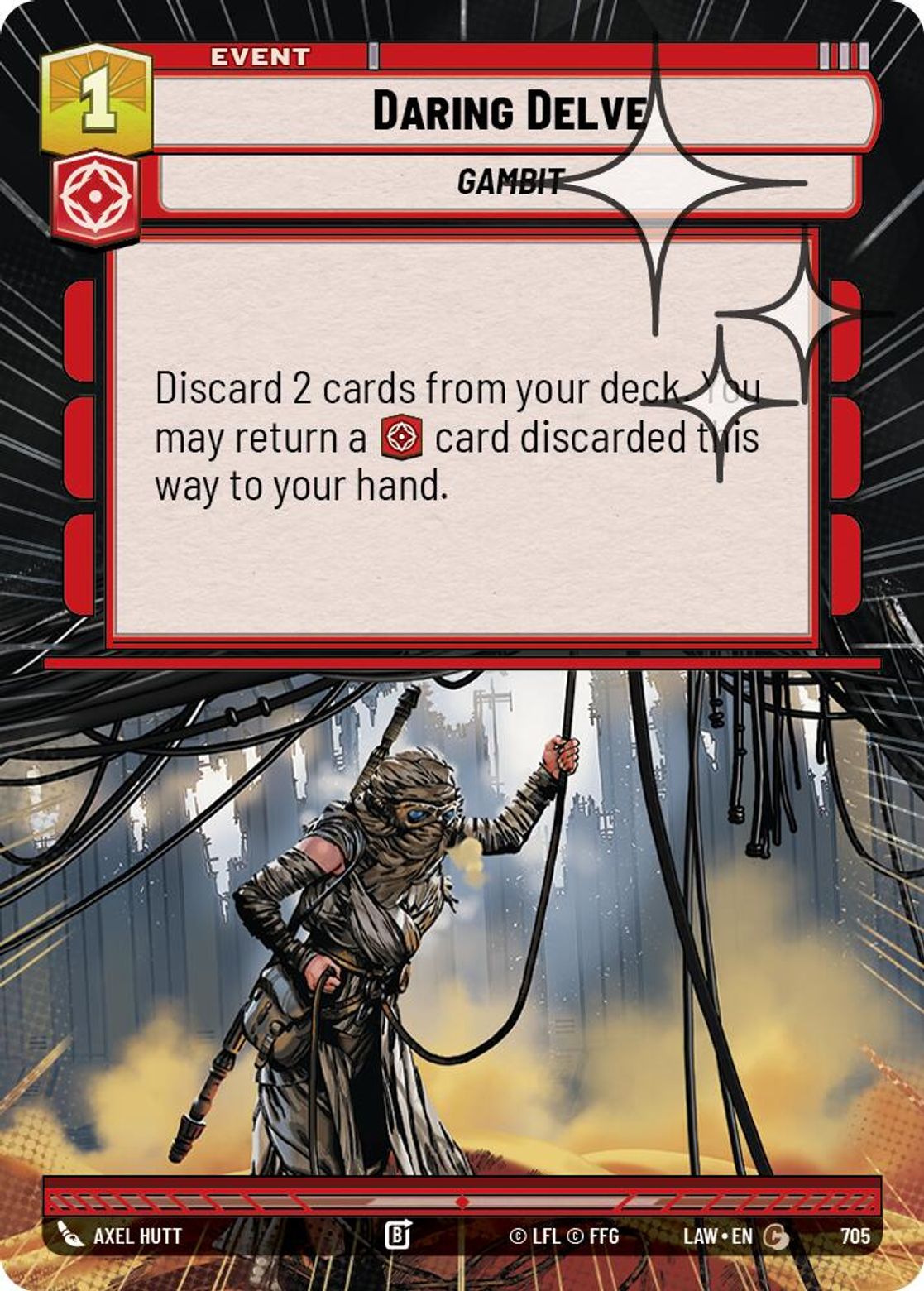 Daring Delve #705/264 from A Lawless Time