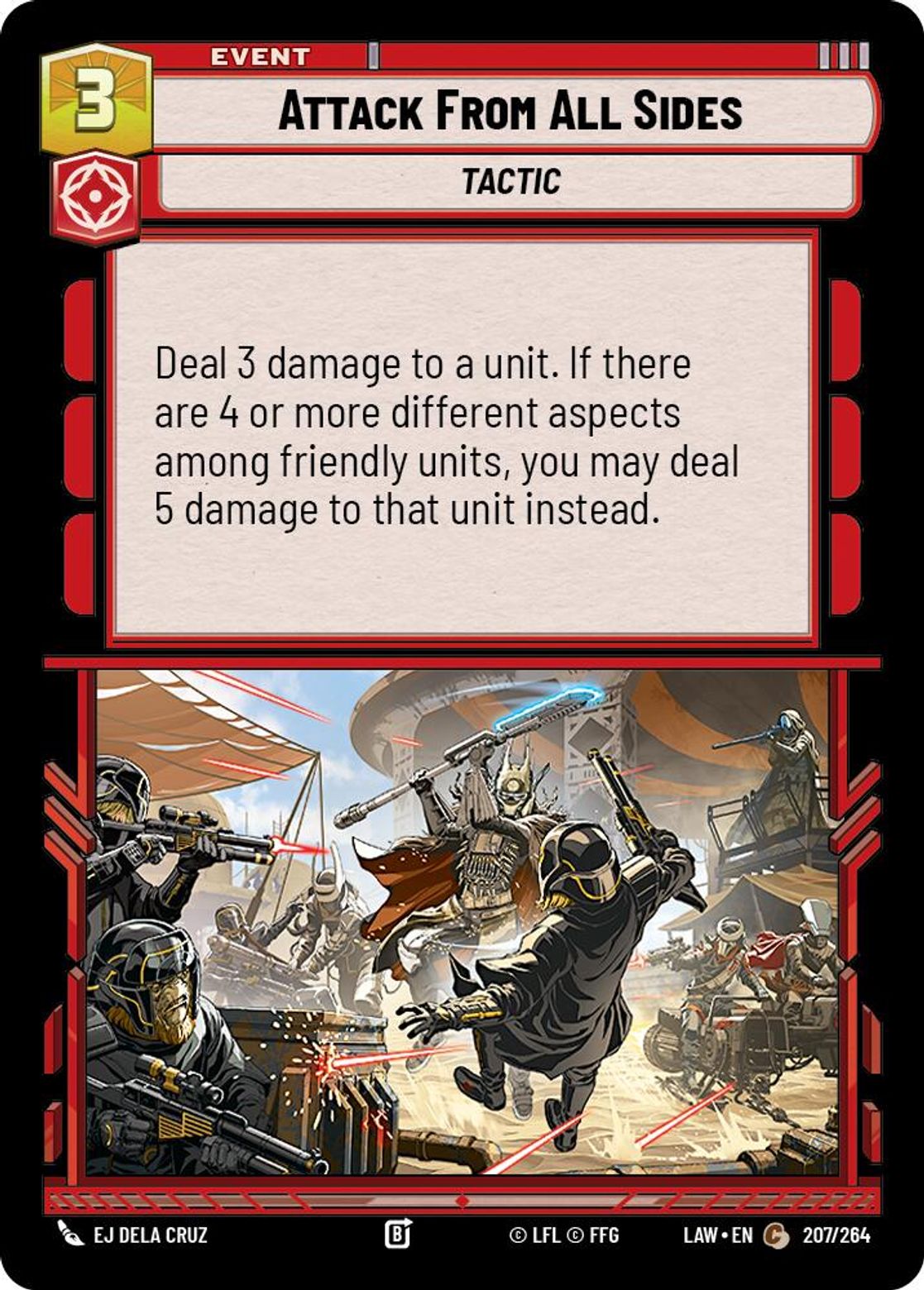 Attack From All Sides #207/264 from A Lawless Time