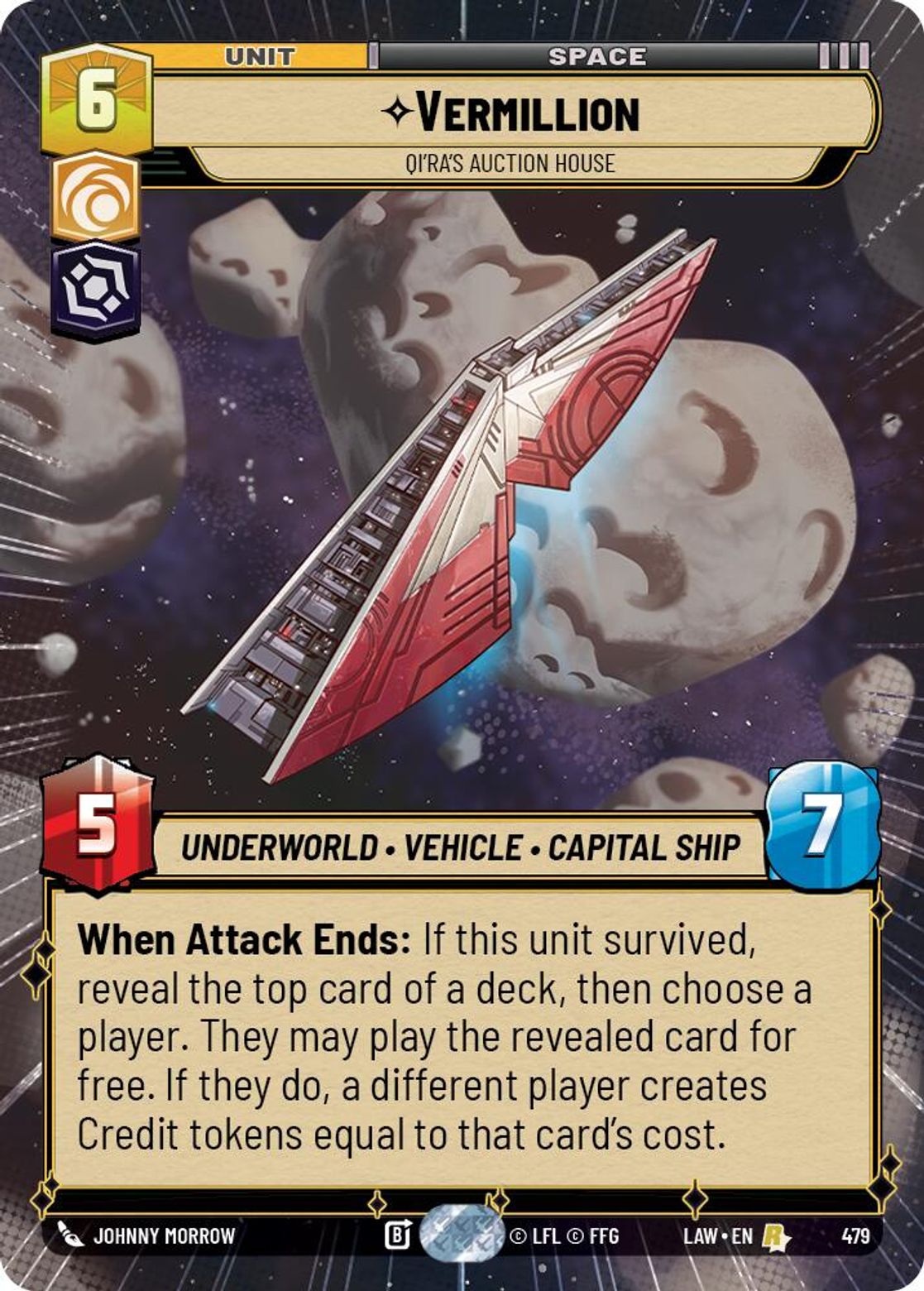Vermillion — Qi'ra's Auction House #479/264 from A Lawless Time