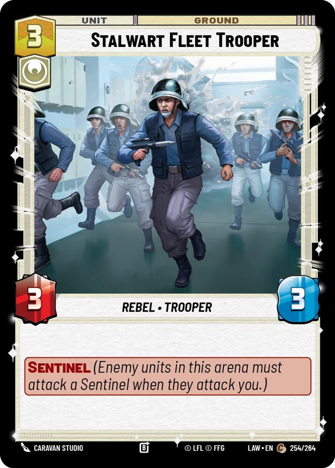 Stalwart Fleet Trooper #254/264 from A Lawless Time