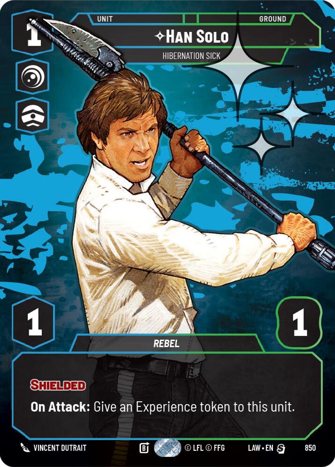 Han Solo — Hibernation Sick #850/264 from A Lawless Time
