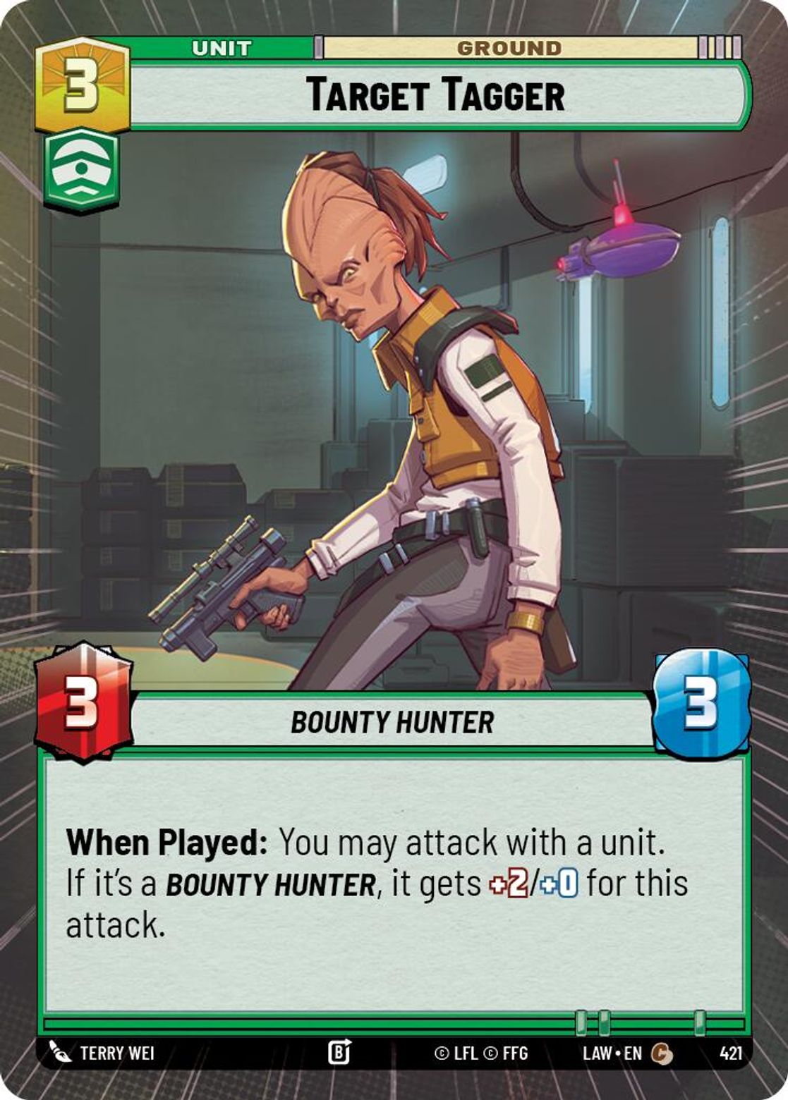 Target Tagger #421/264 from A Lawless Time