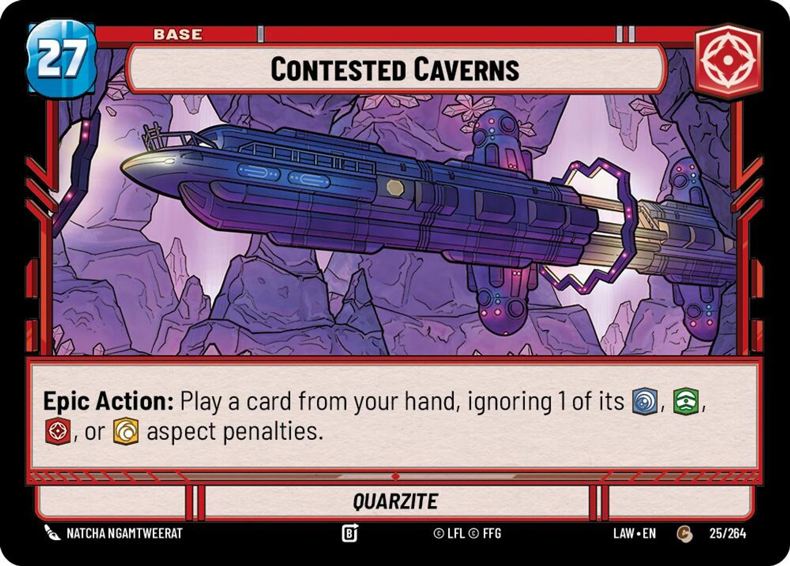 Contested Caverns — Quarzite #025/264 from A Lawless Time