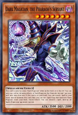 Dark Magician, the Pharaoh's Servant #MAMO-EN001 from Magnificent Monsters