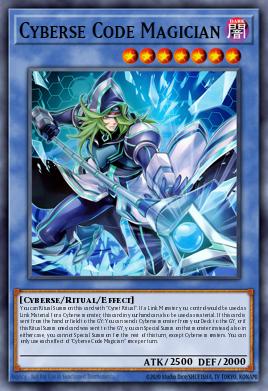 Cyberse Code Magician #MAMO-EN017 from Magnificent Monsters