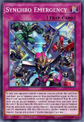 Synchro Emergency #MAMO-EN009 from Magnificent Monsters (Yu-Gi-Oh!)