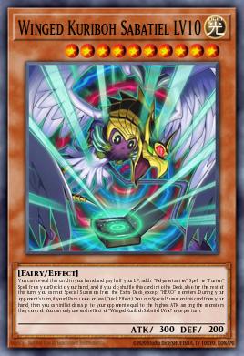 Winged Kuriboh Sabatiel LV10 #MAMO-EN006 from Magnificent Monsters (Yu-Gi-Oh!)