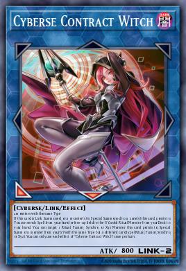 Cyberse Contract Witch #MAMO-EN018 from Magnificent Monsters (Yu-Gi-Oh!)