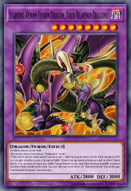 Starving Venom Fusion Dragon of the Four Heavenly Dragons #MAMS-EN013 from Magnificent Maestros