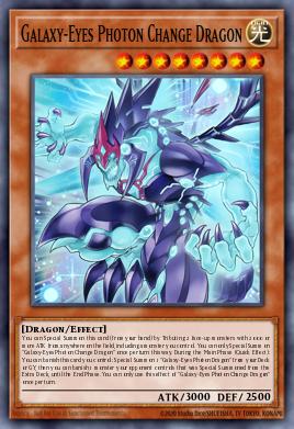 Galaxy-Eyes Photon Change Dragon #MAMS-EN011 from Magnificent Maestros
