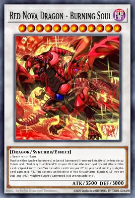 Red Nova Dragon - Burning Soul #MAMS-EN008 from Magnificent Maestros