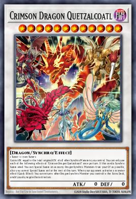 Crimson Dragon Quetzalcoatl #MAMS-EN007 from Magnificent Maestros