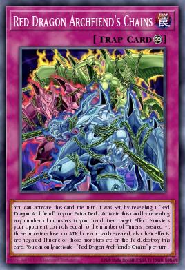 Red Dragon Archfiend's Chains #MAMS-EN009 from Magnificent Maestros (Yu-Gi-Oh!)