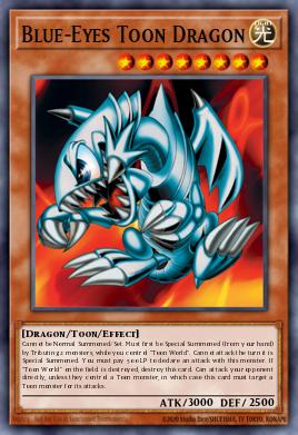 Blue-Eyes Toon Dragon #MAMS-EN120 from Magnificent Maestros