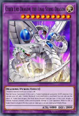 Cyber End Dragon, the Final Strike Dragon #MAMS-EN004 from Magnificent Maestros