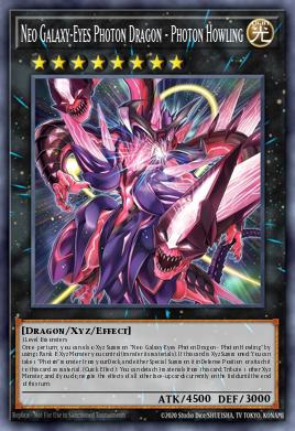 Neo Galaxy-Eyes Photon Dragon - Photon Howling #MAMS-EN010 from Magnificent Maestros (Yu-Gi-Oh!)