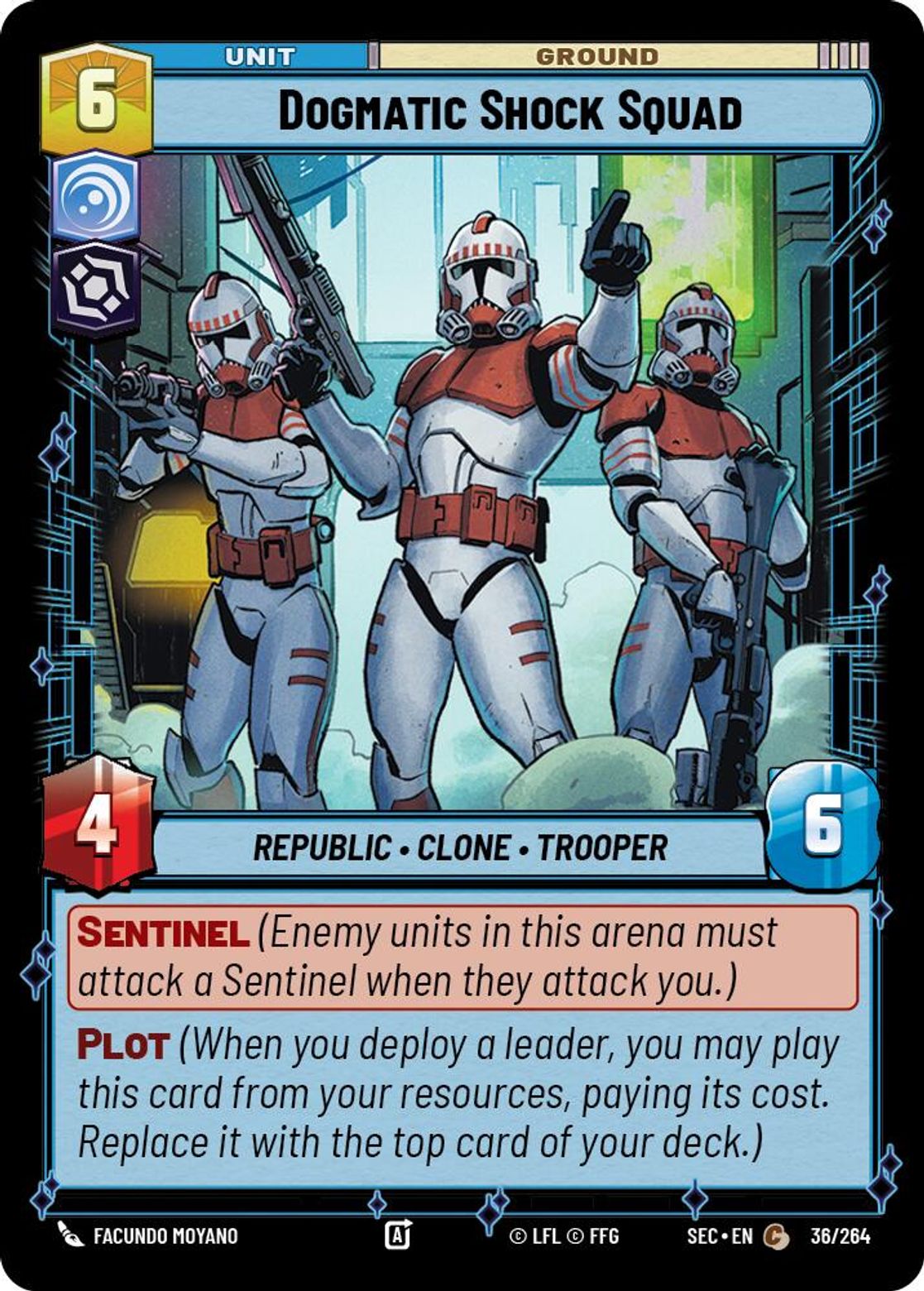 Dogmatic Shock Squad #036/264 from Secrets of Power