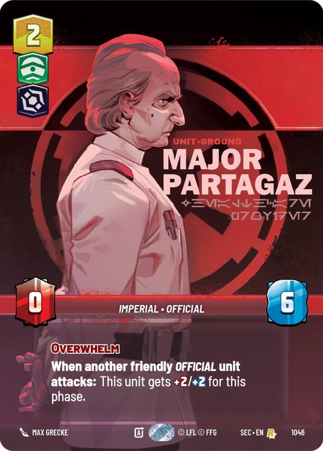 Major Partagaz — Healthcare Provider #1046/264 from Secrets of Power