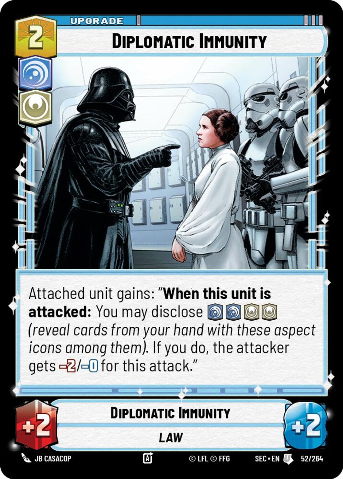 Diplomatic Immunity #052/264 from Secrets of Power