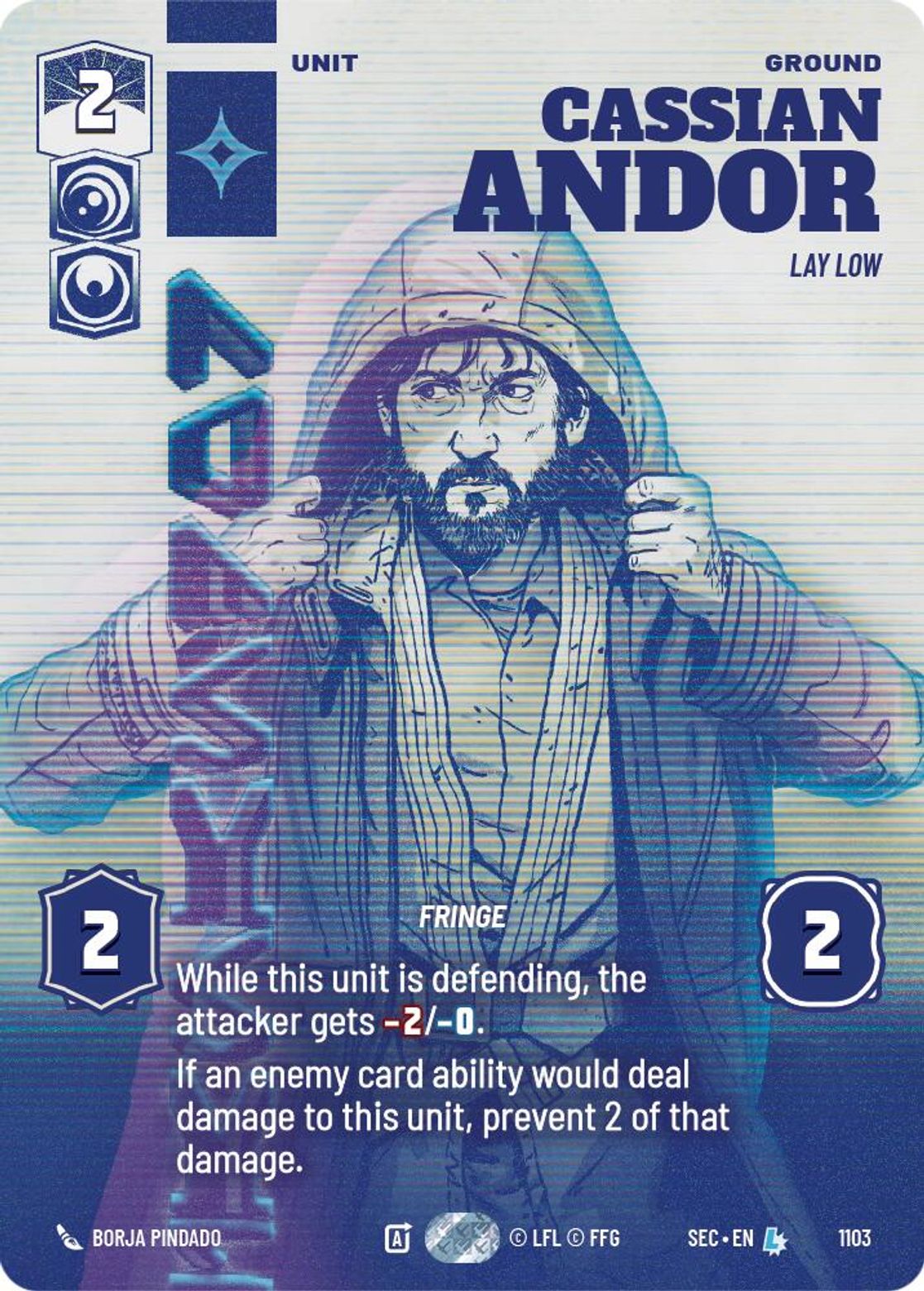 Cassian Andor — Lay Low #1103/264 from Secrets of Power