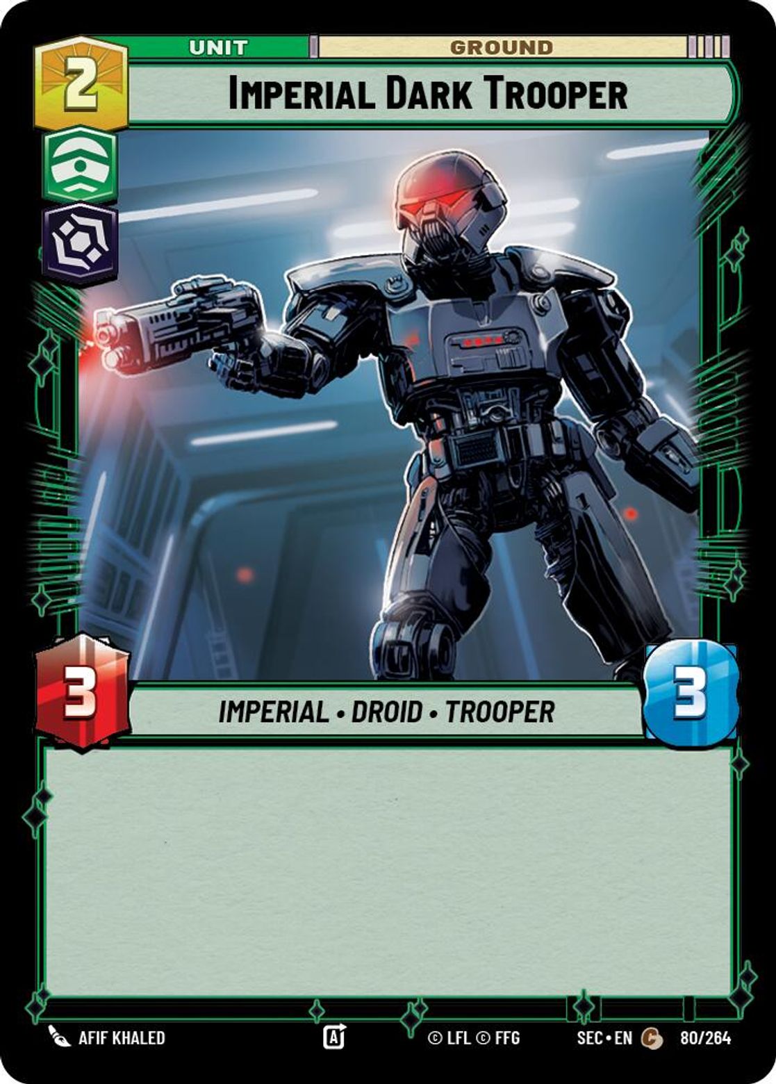 Imperial Dark Trooper #080/264 from Secrets of Power