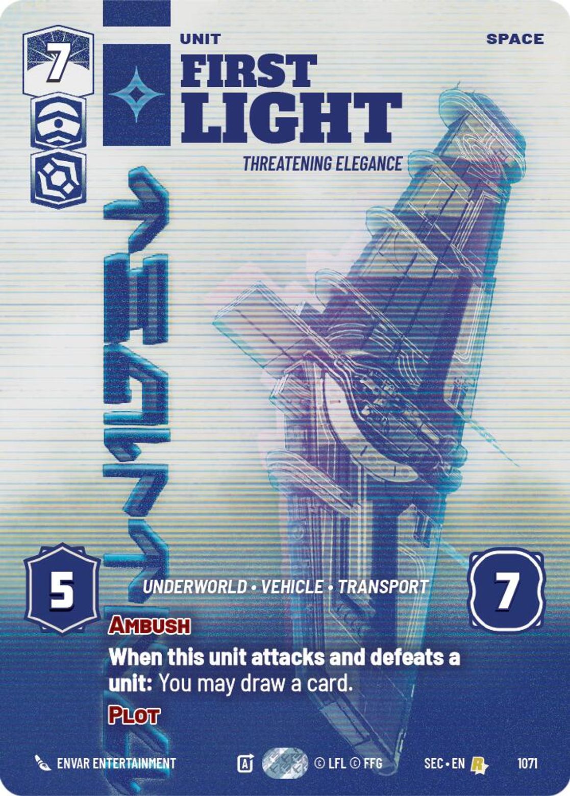 First Light — Threatening Elegance #1071/264 from Secrets of Power