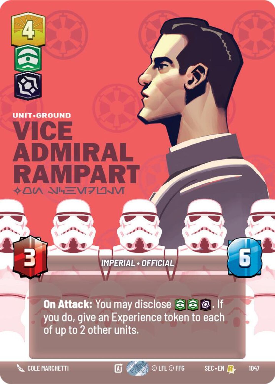 Vice Admiral Rampart — On Schedule #1047/264 from Secrets of Power