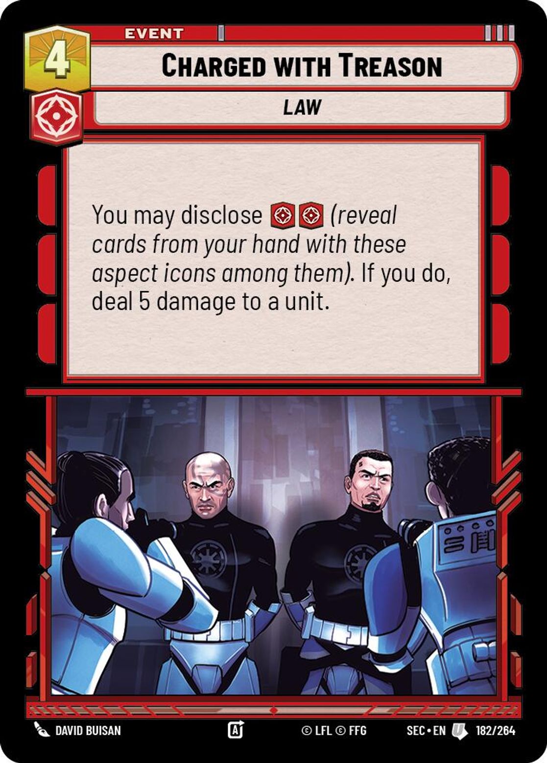 Charged with Treason #182/264 from Secrets of Power