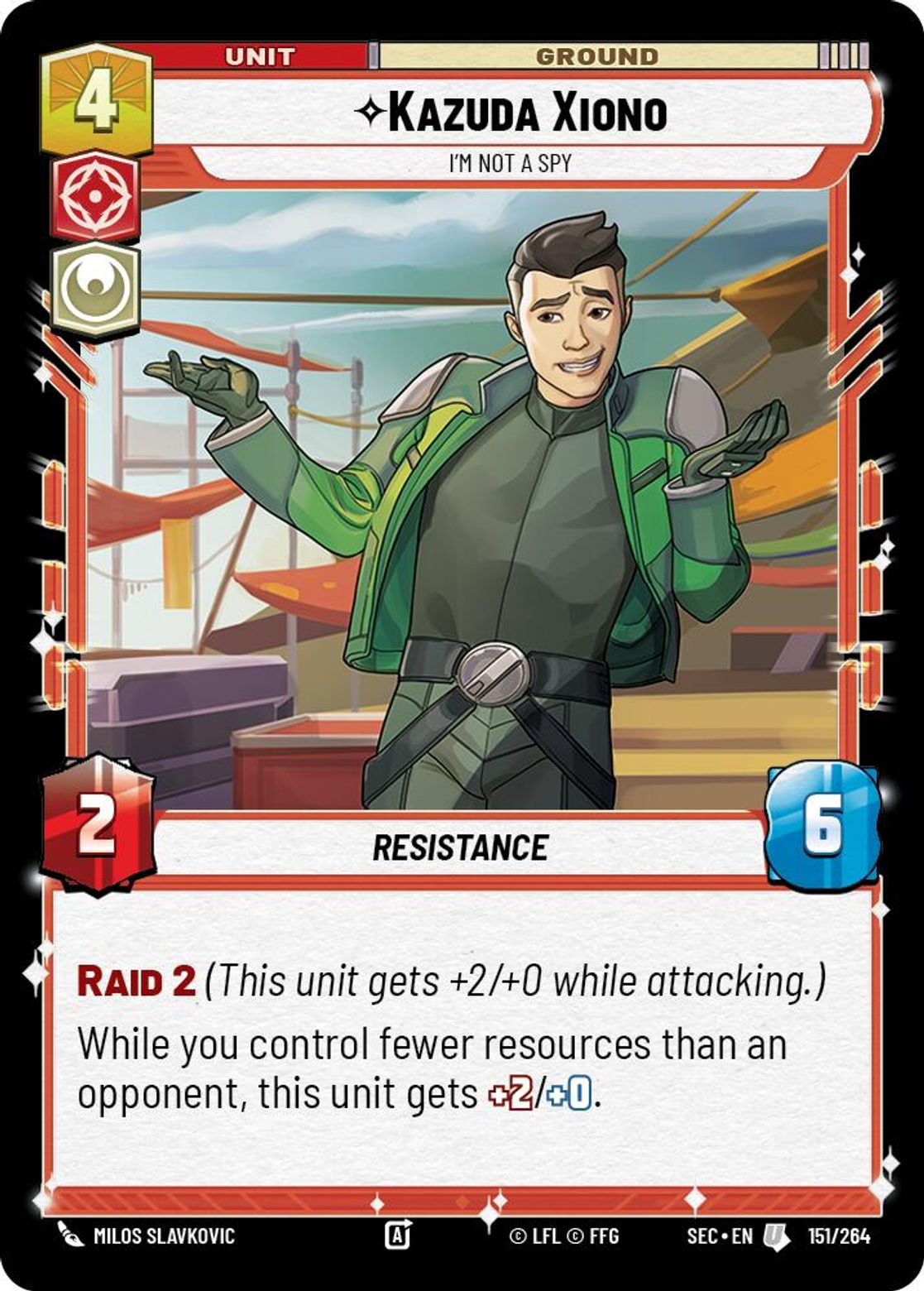 Kazuda Xiono — I'm Not A Spy #151/264 from Secrets of Power