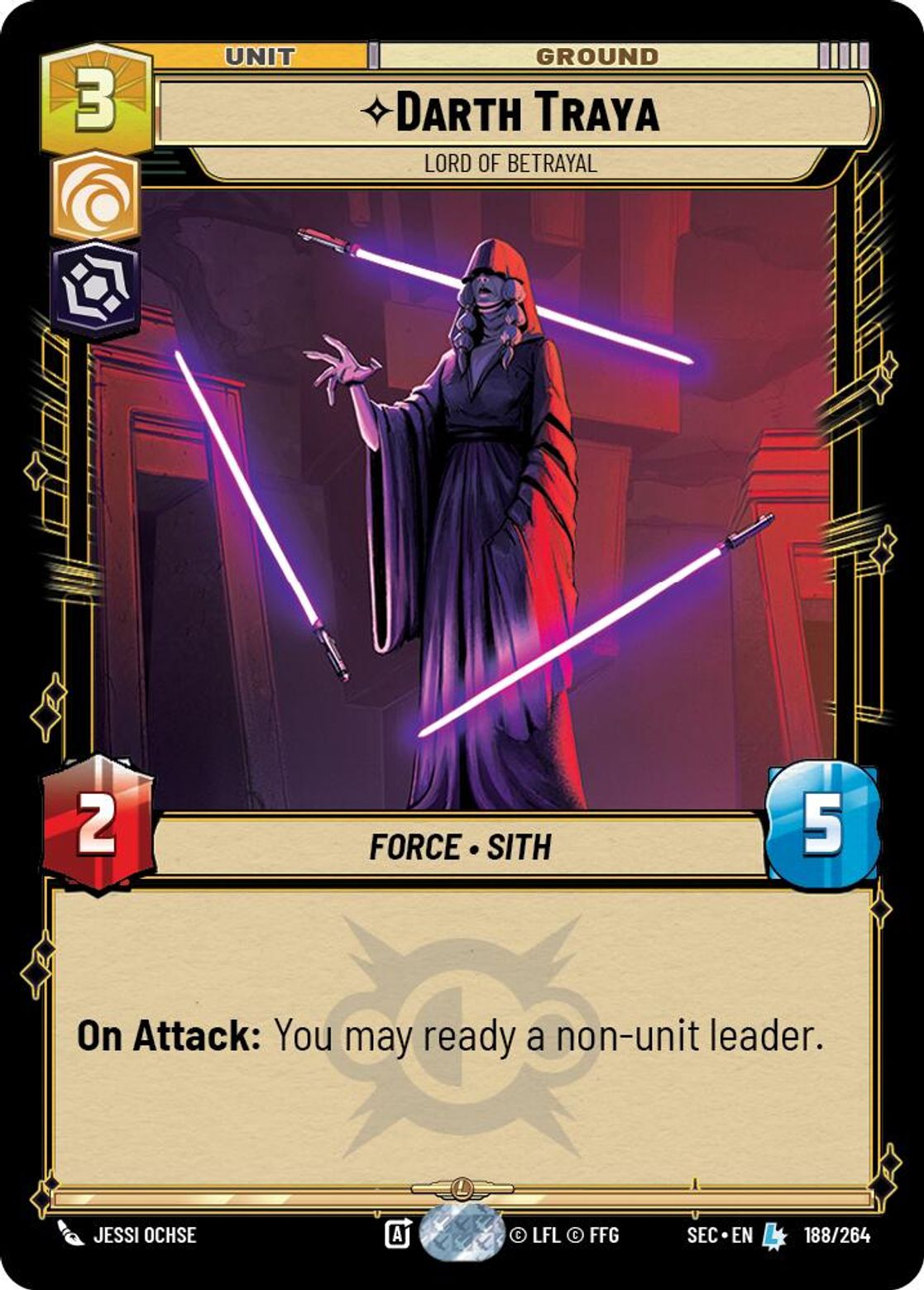 Darth Traya — Lord of Betrayal #188/264 from Secrets of Power