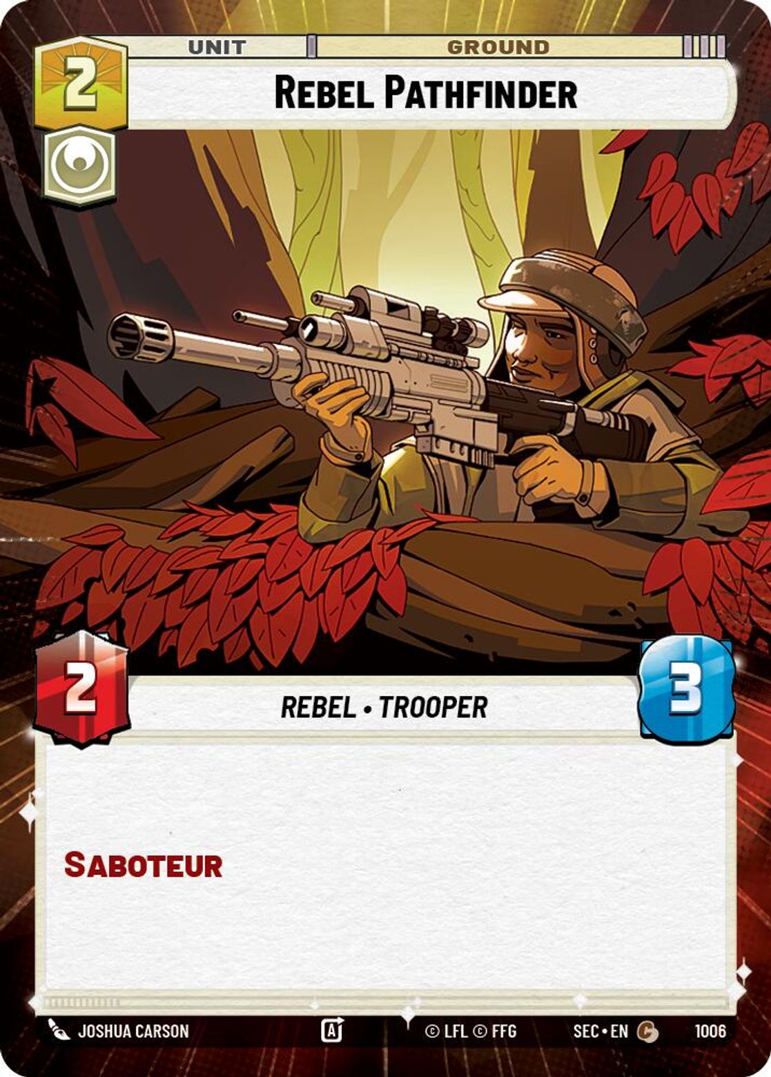Rebel Pathfinder #1006/264 from Secrets of Power