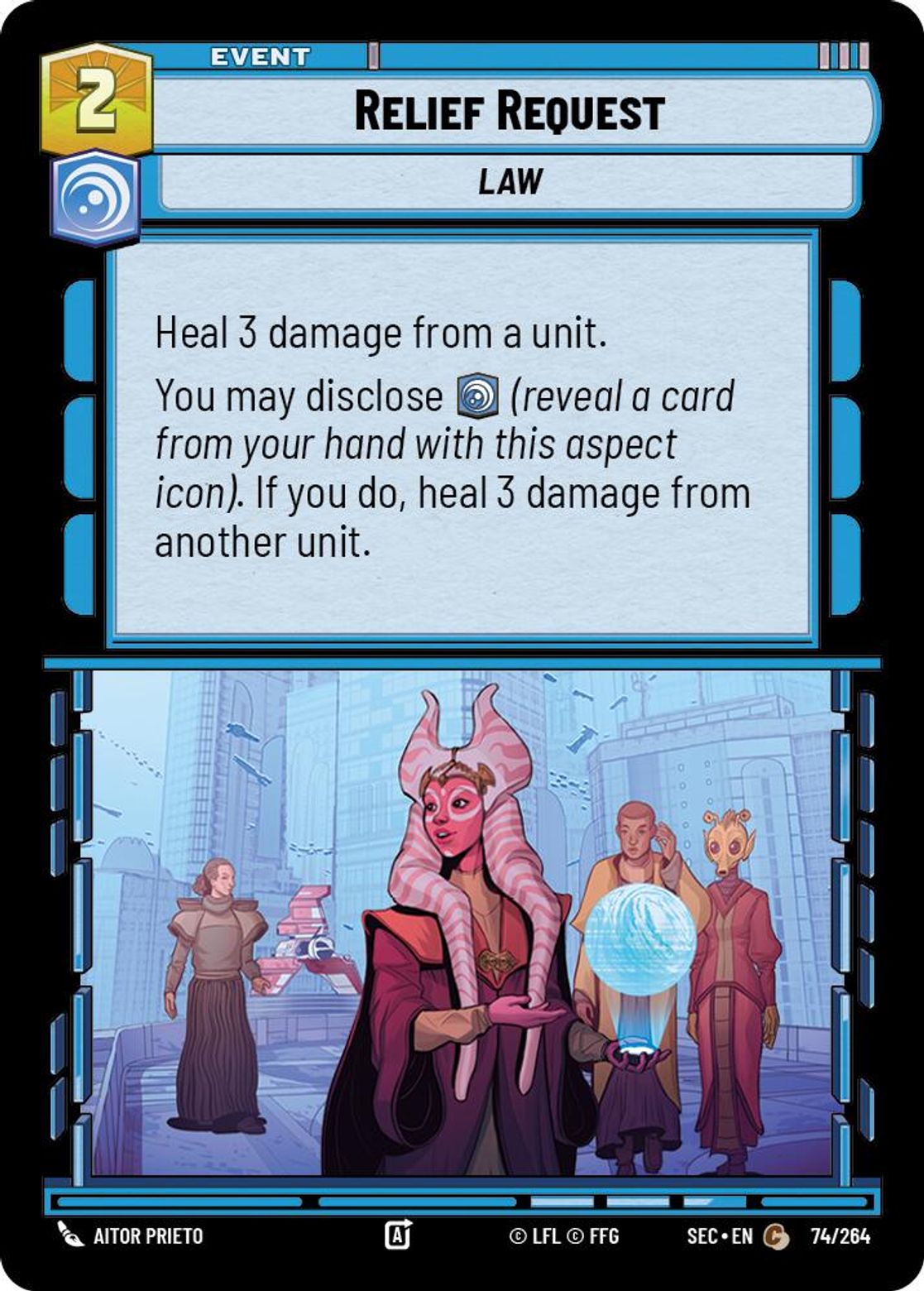 Relief Request #074/264 from Secrets of Power