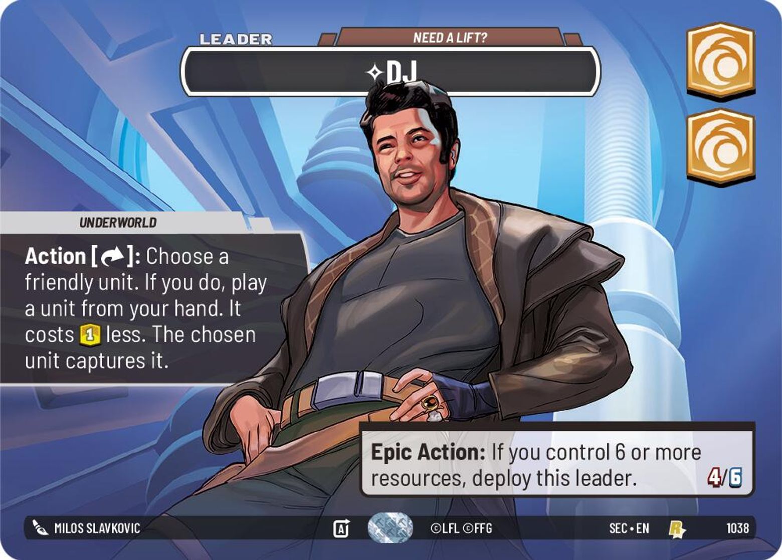 DJ — Need a Lift? #1038/264 from Secrets of Power