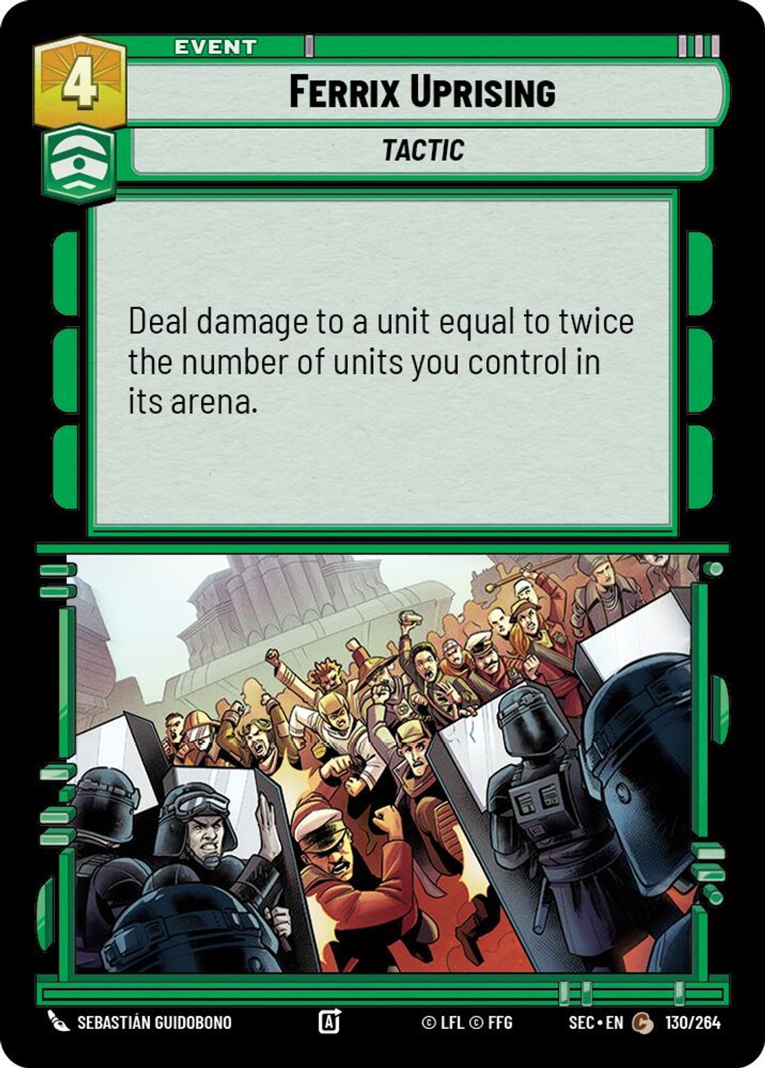 Ferrix Uprising #130/264 from Secrets of Power