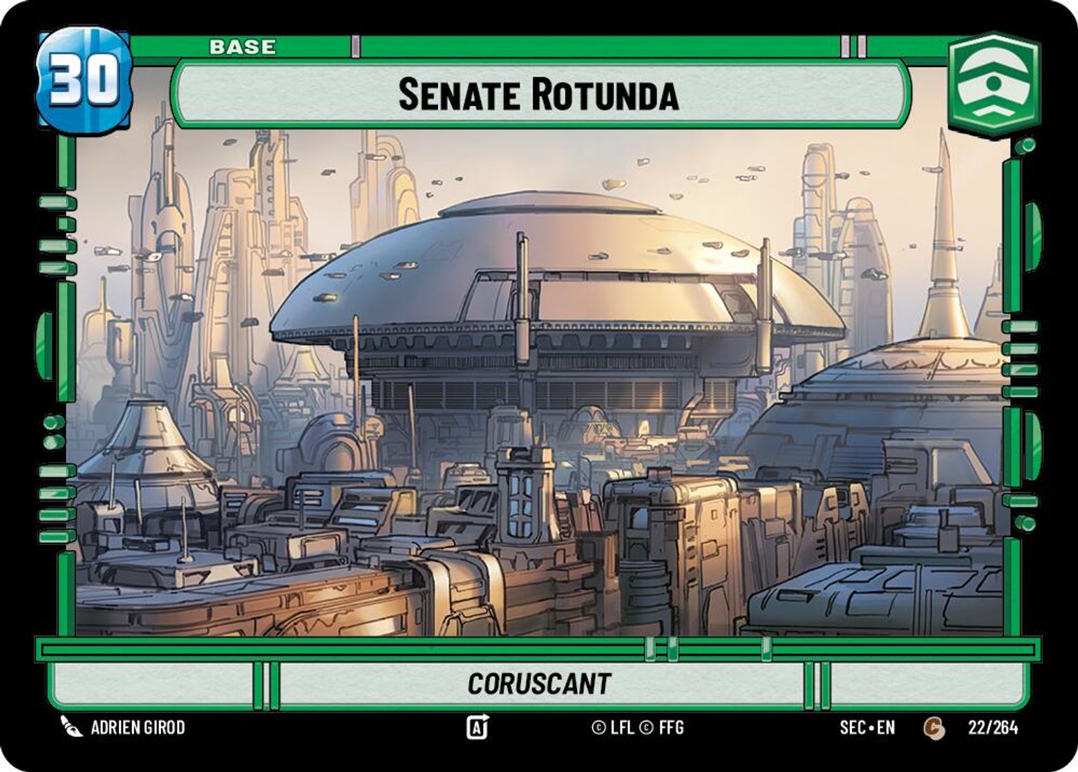 Senate Rotunda — Coruscant #022/264 from Secrets of Power