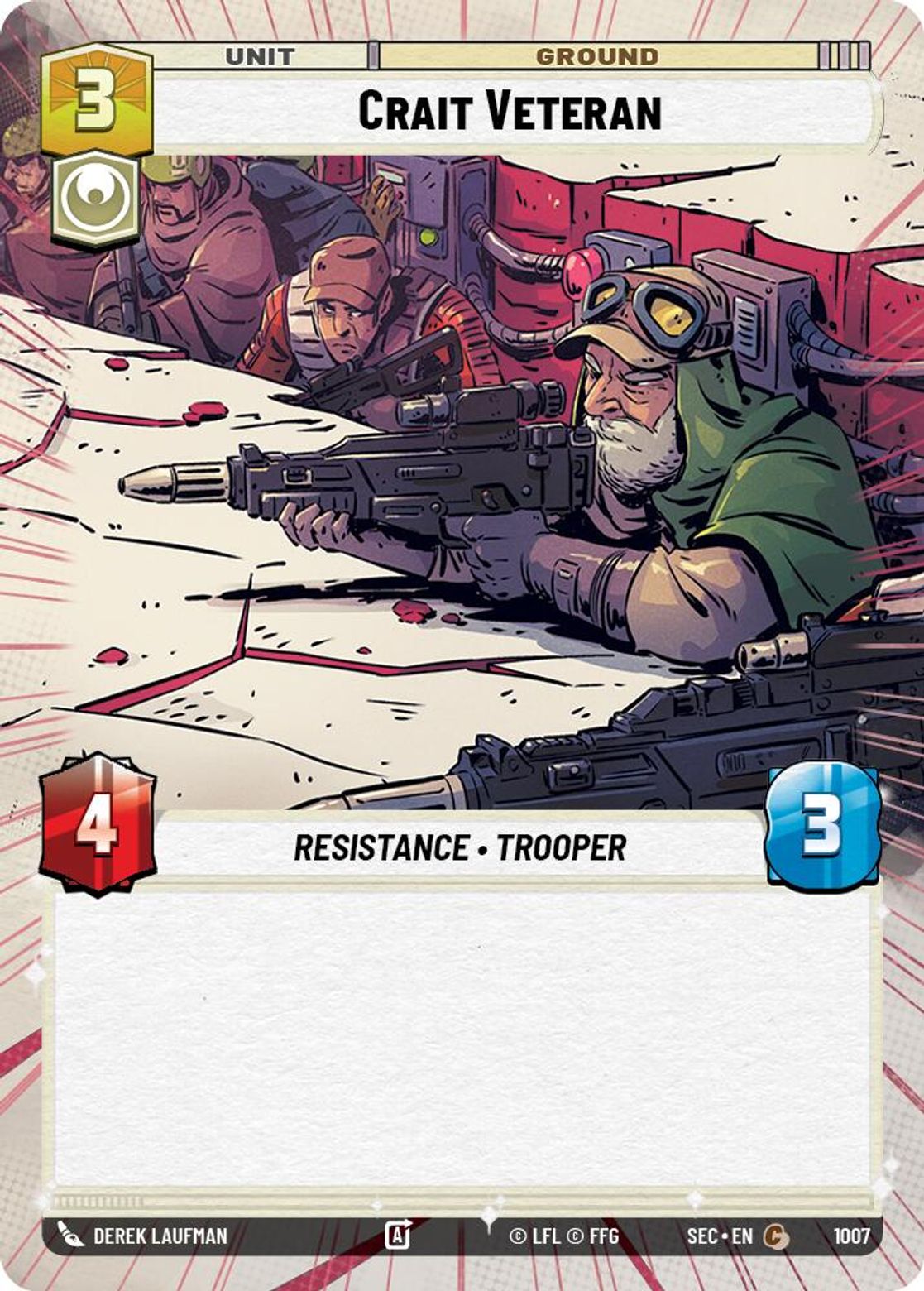 Crait Veteran #1007/264 from Secrets of Power
