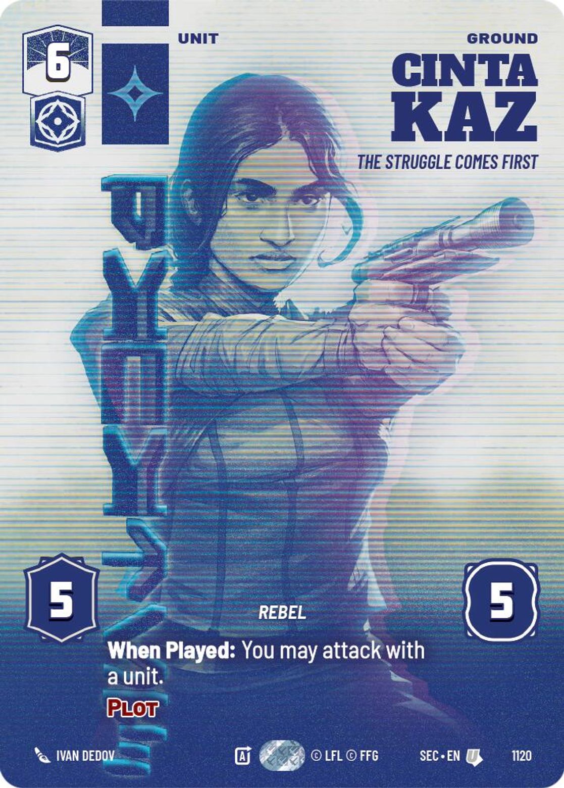 Cinta Kaz — The Struggle Comes First #1120/264 from Secrets of Power