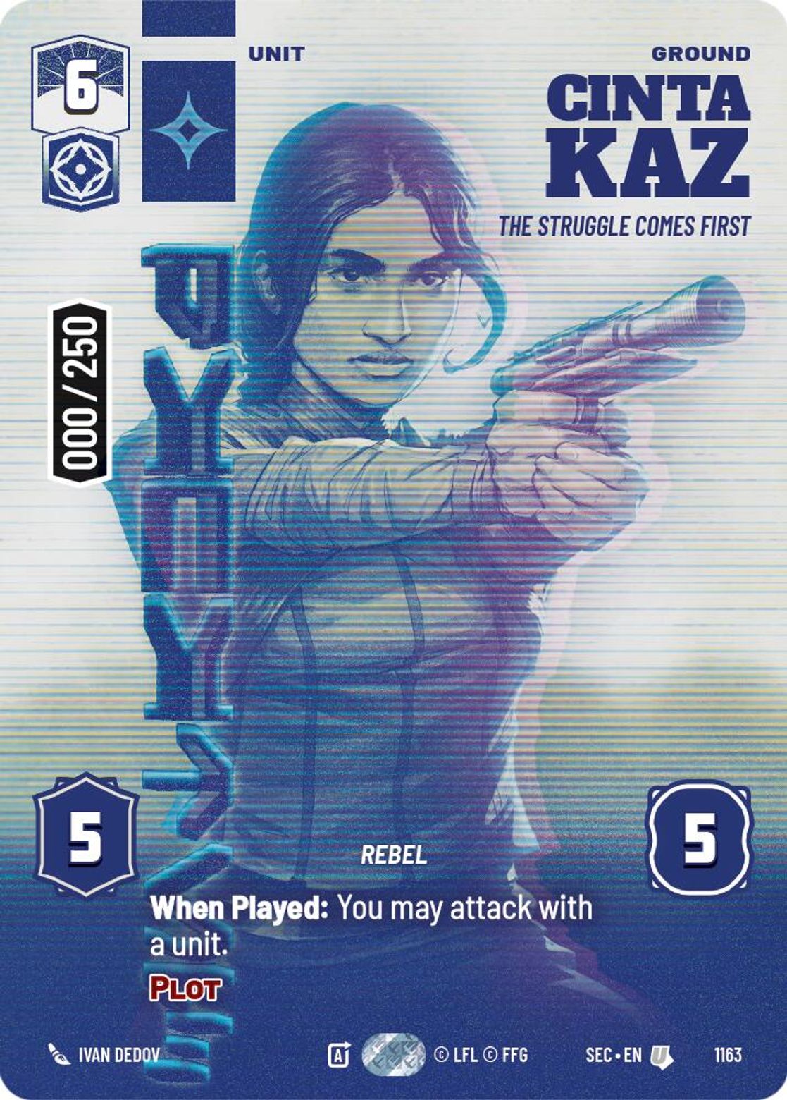 Cinta Kaz — The Struggle Comes First #1163/264 from Secrets of Power