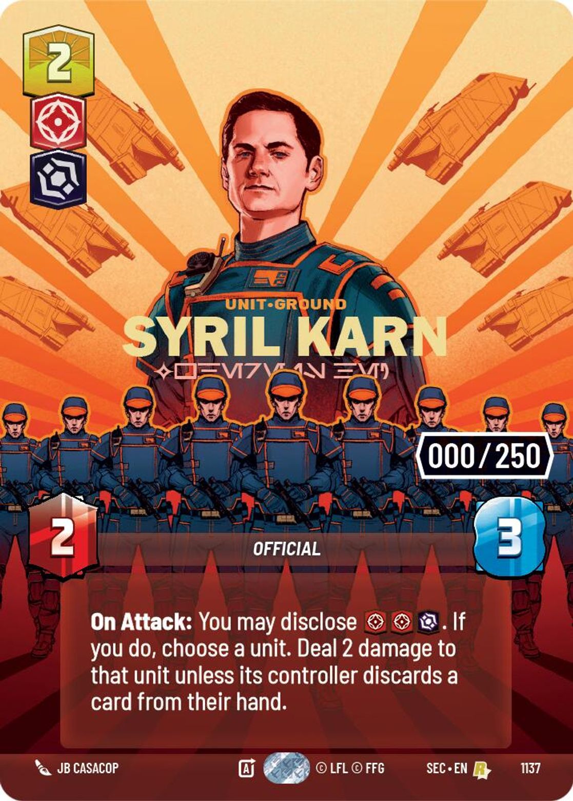 Syril Karn — Where is He? #1137/264 from Secrets of Power