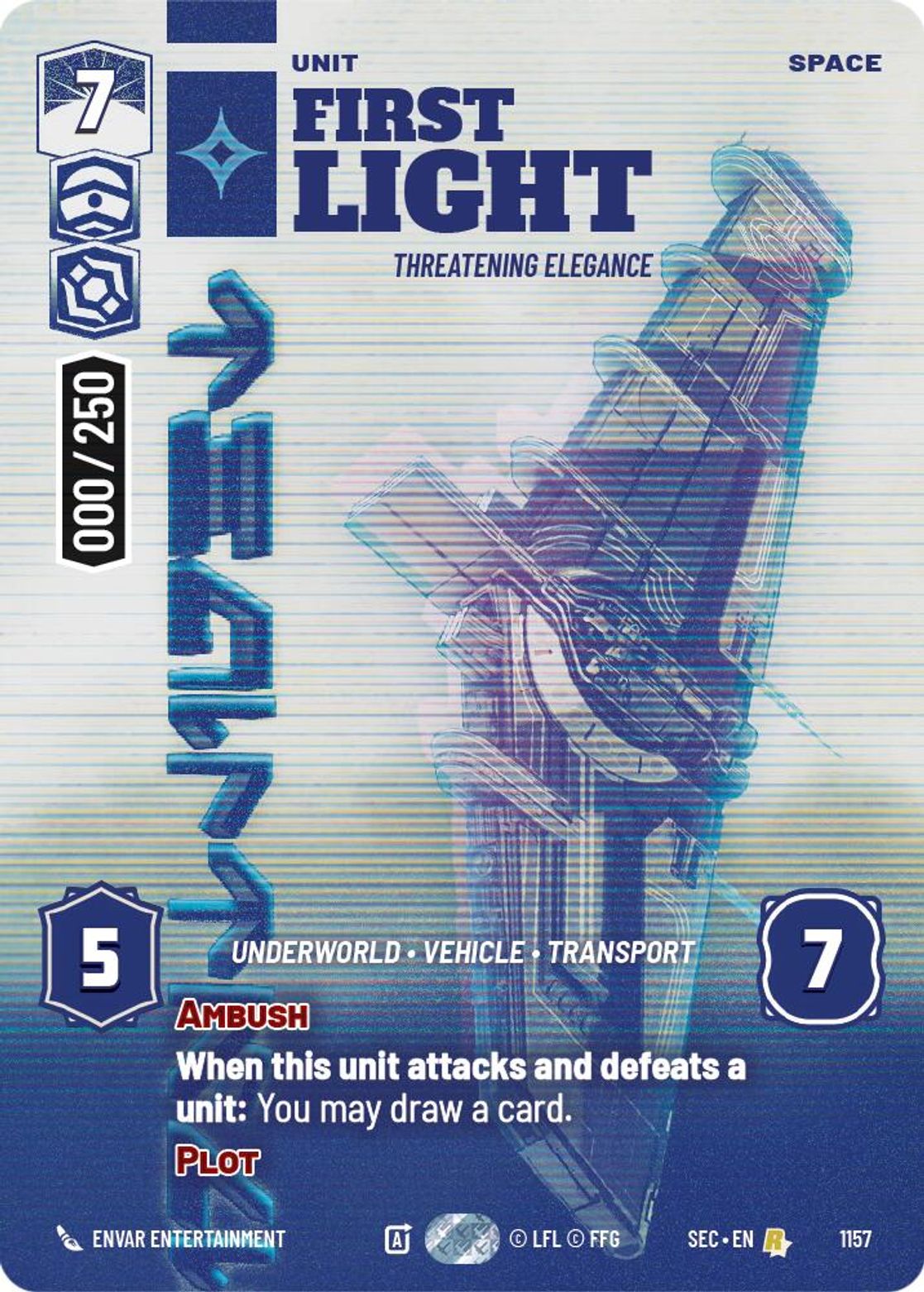 First Light — Threatening Elegance #1157/264 from Secrets of Power