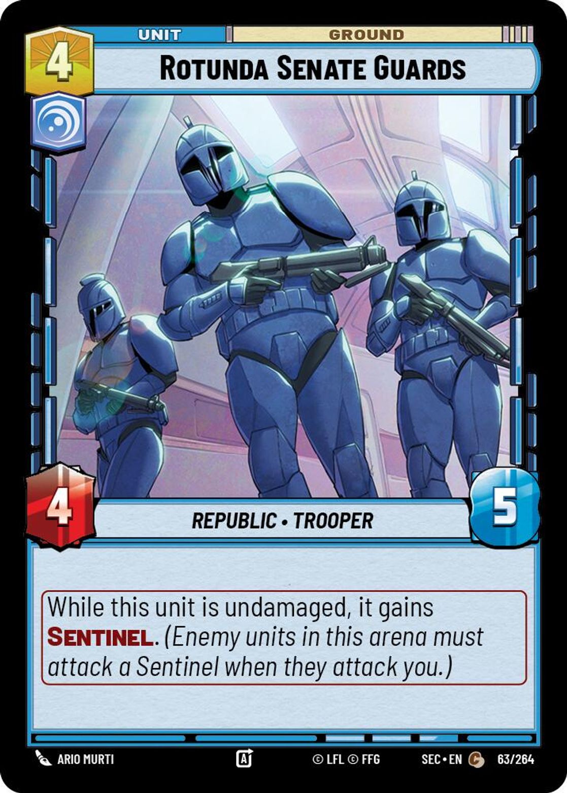 Rotunda Senate Guards #063/264 from Secrets of Power