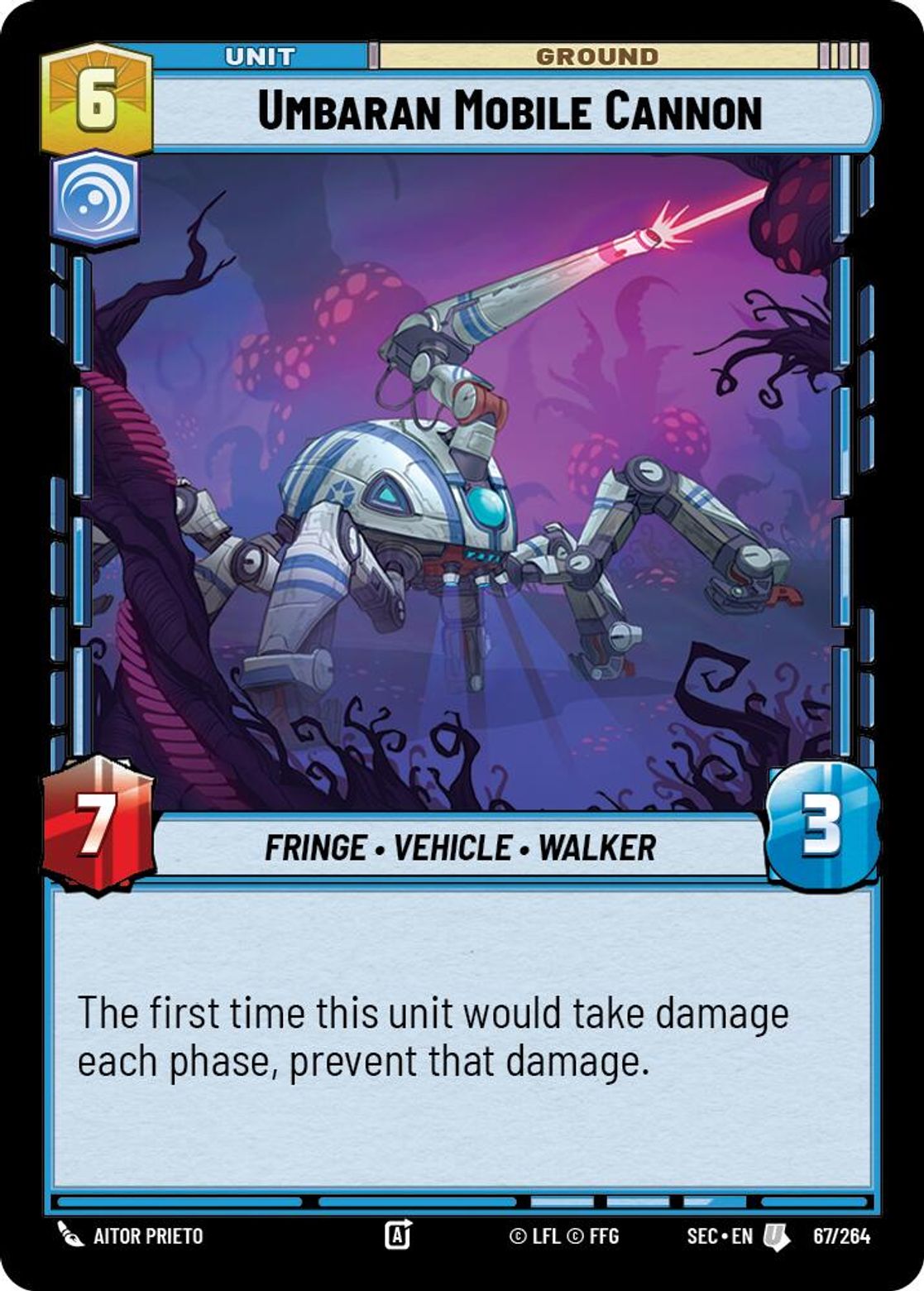 Umbaran Mobile Cannon #067/264 from Secrets of Power