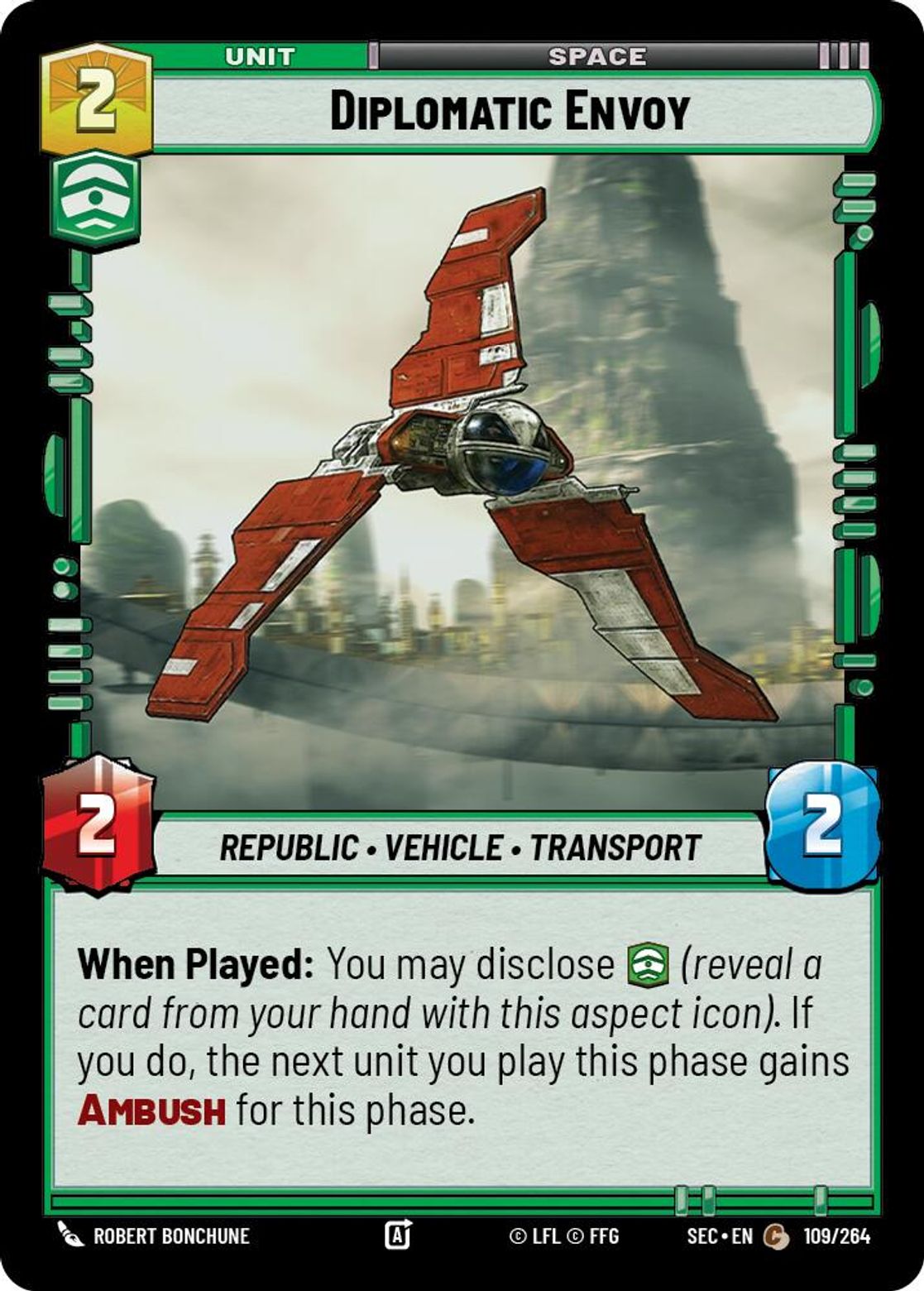 Diplomatic Envoy #109/264 from Secrets of Power