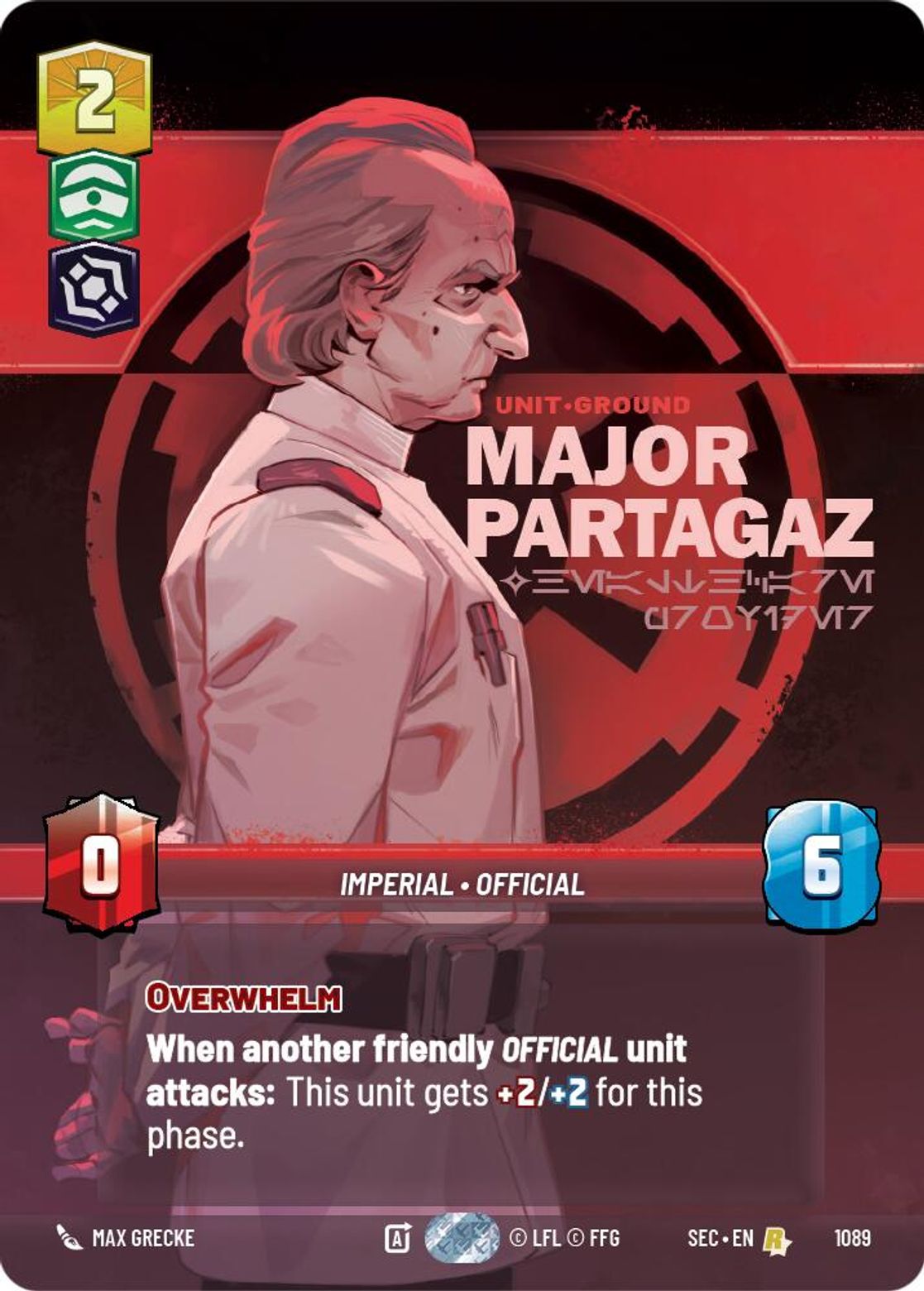 Major Partagaz — Healthcare Provider #1089/264 from Secrets of Power