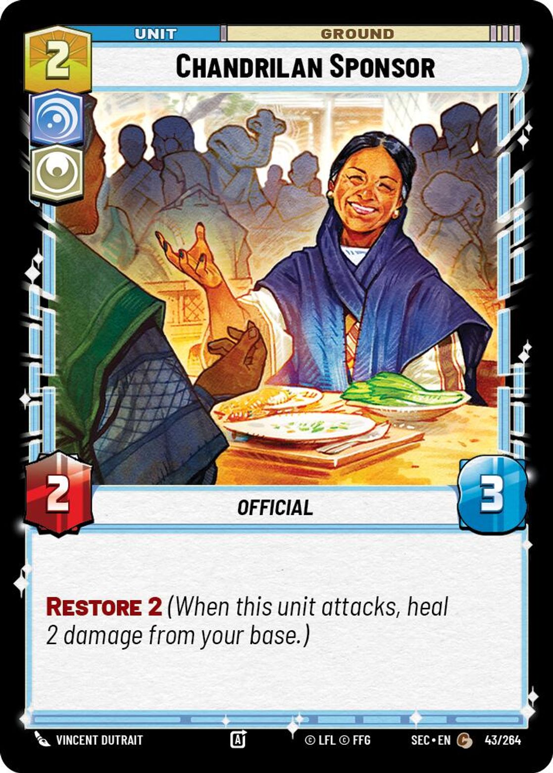 Chandrilan Sponsor #043/264 from Secrets of Power